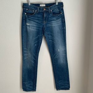Madewell the Slim Boyjean in Hatfield wash